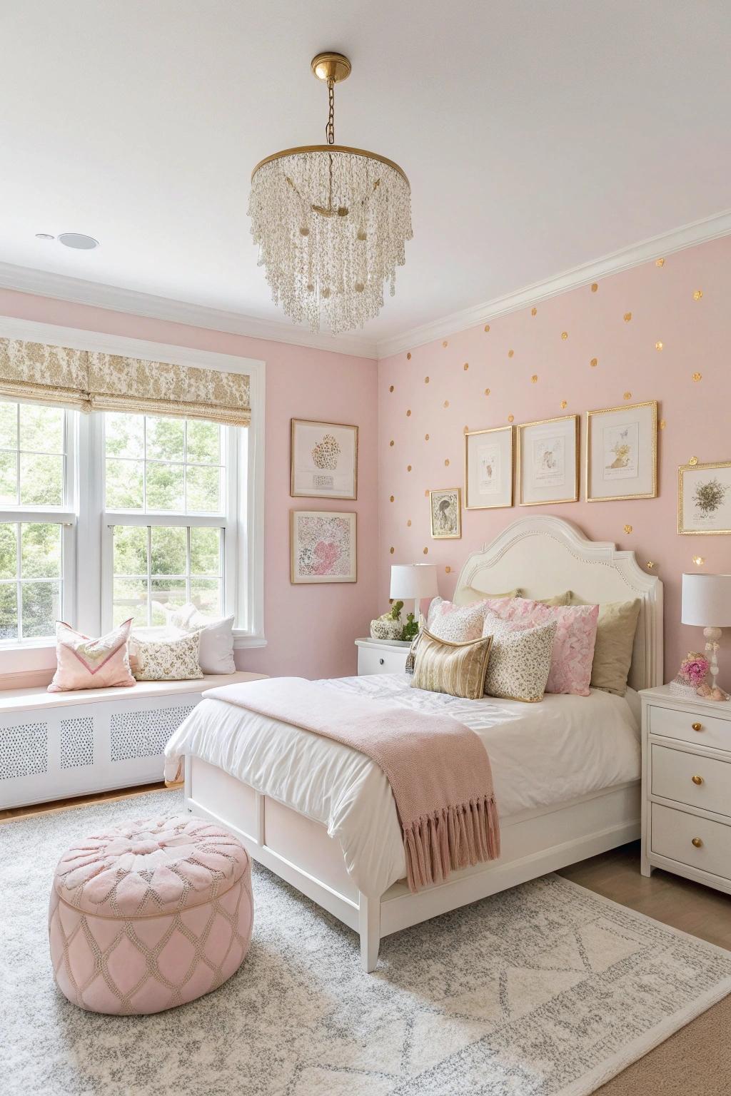 24 Creative Girly Pink Bedroom Ideas
