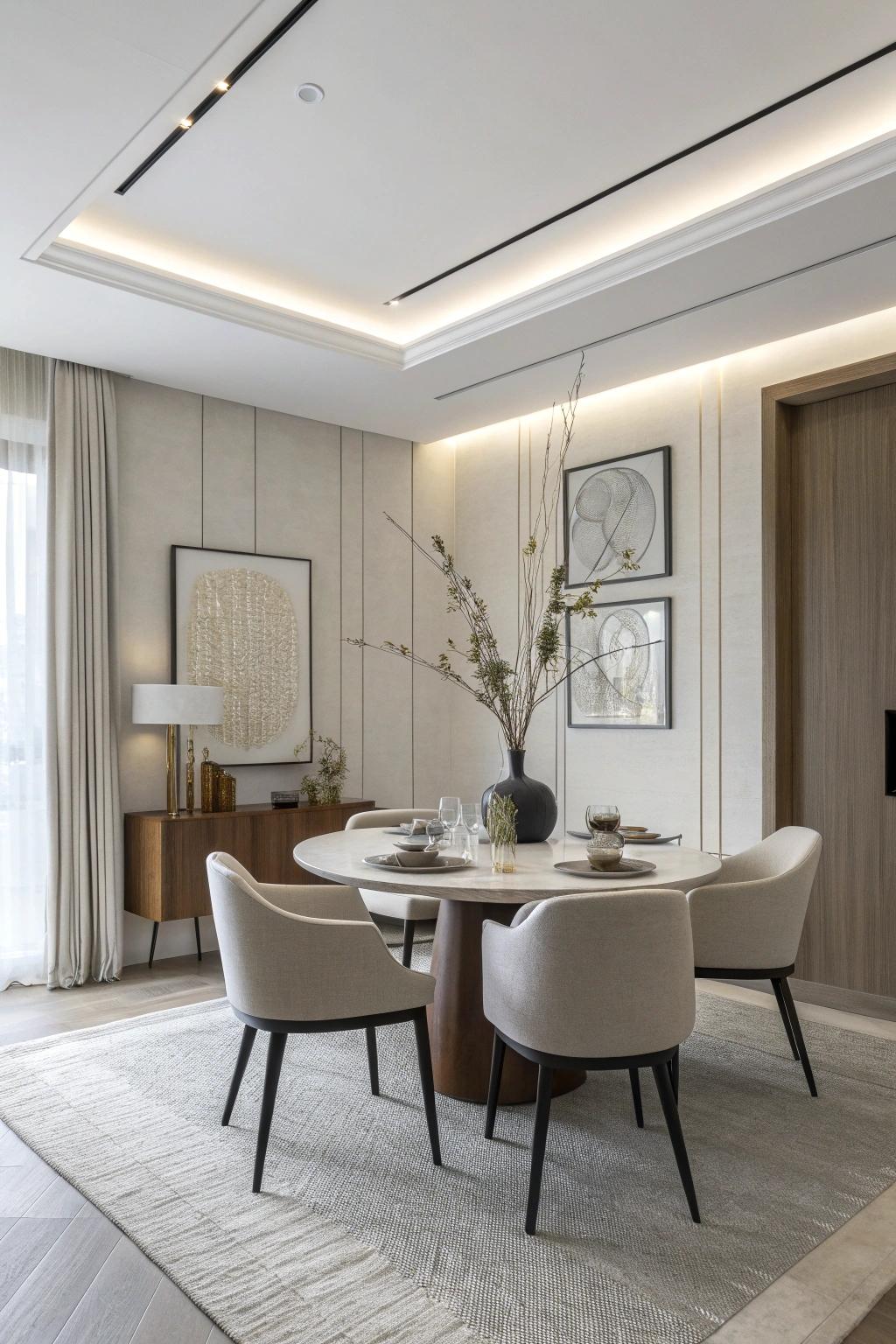 24 Creative Elegant Dining Room Ideas