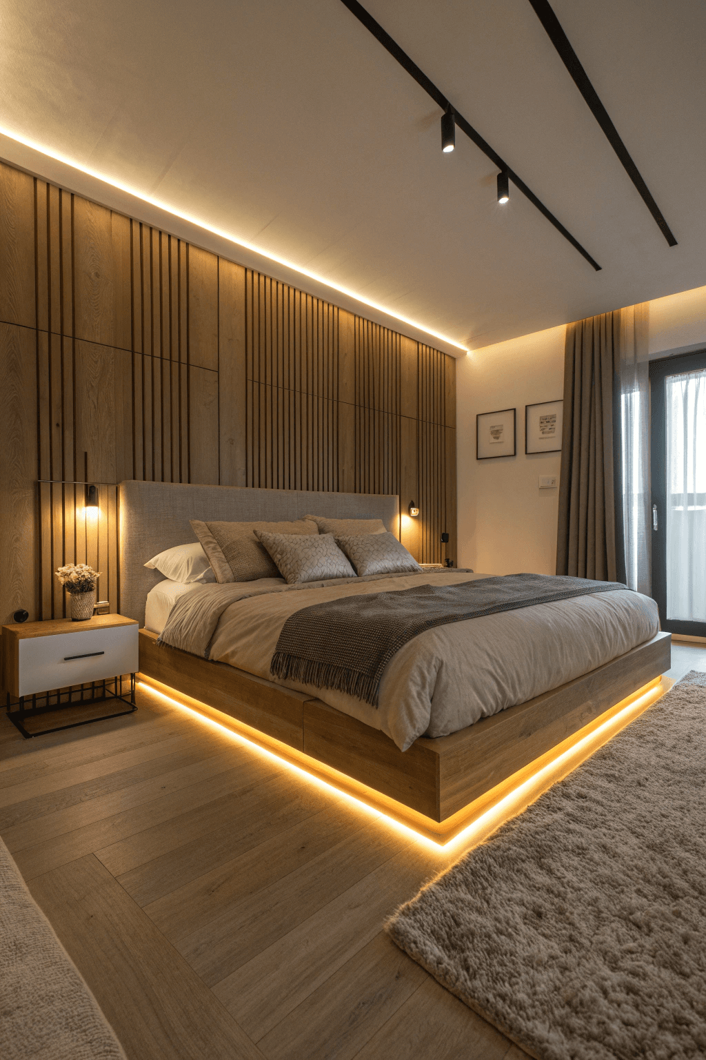 23 Creative Led Lights Bedroom Ideas
