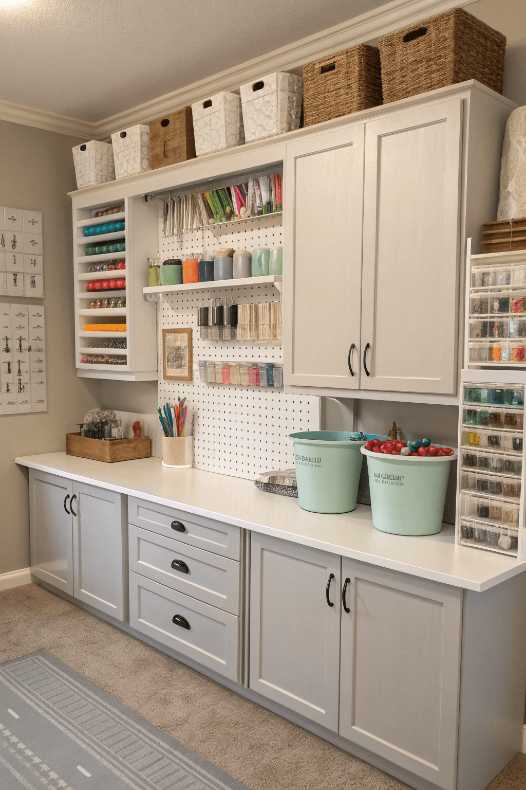 19 Creative Craft Room Ideas