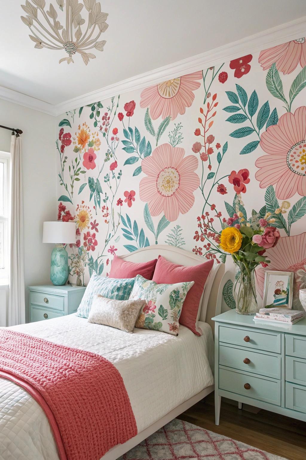 24 Creative Bedroom Wallpaper Ideas