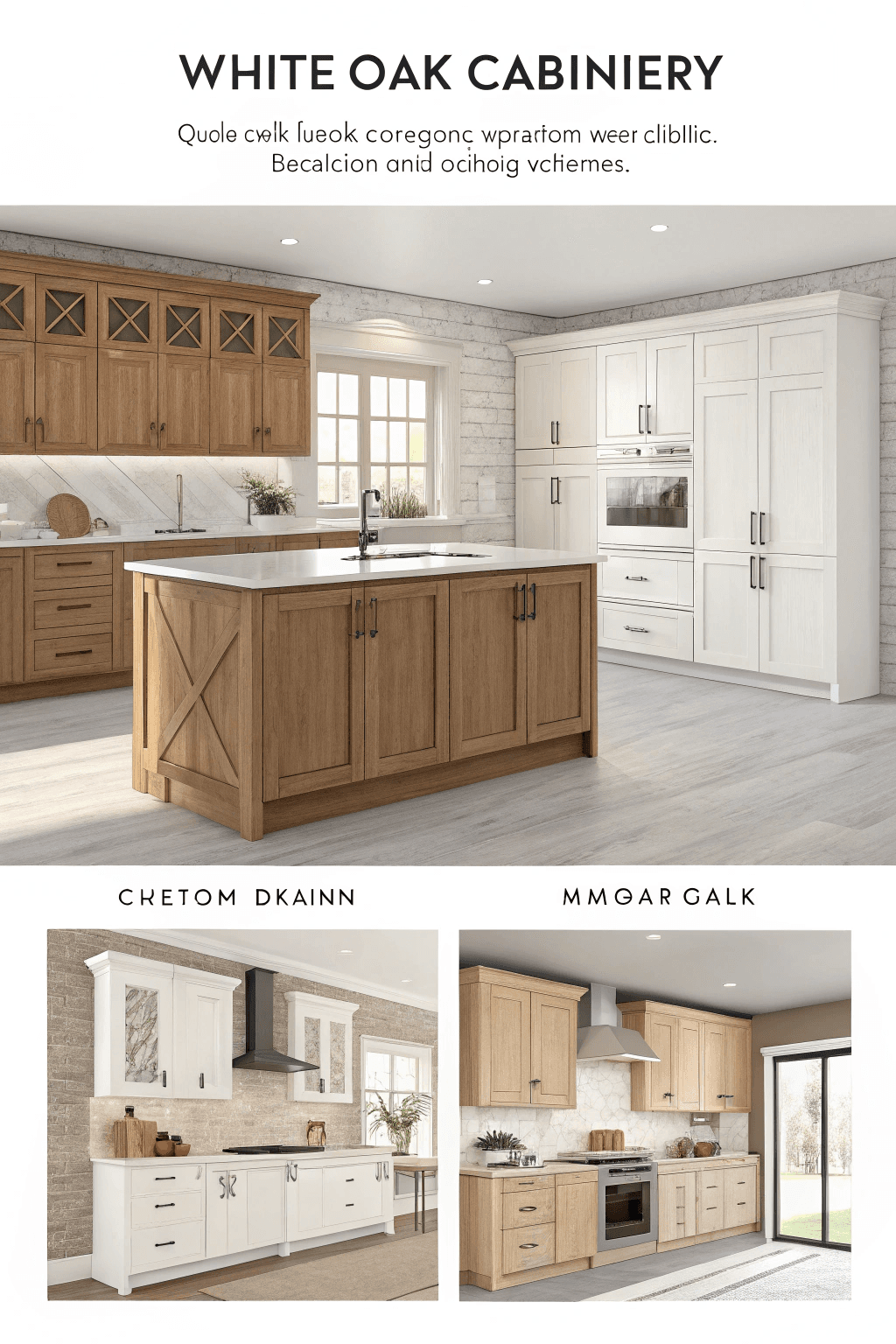 23 Creative White Oak Kitchen Ideas