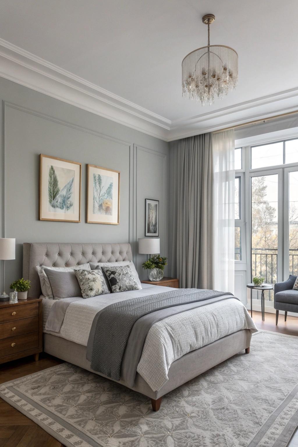 24 Gorgeous Grey Bedroom Decor