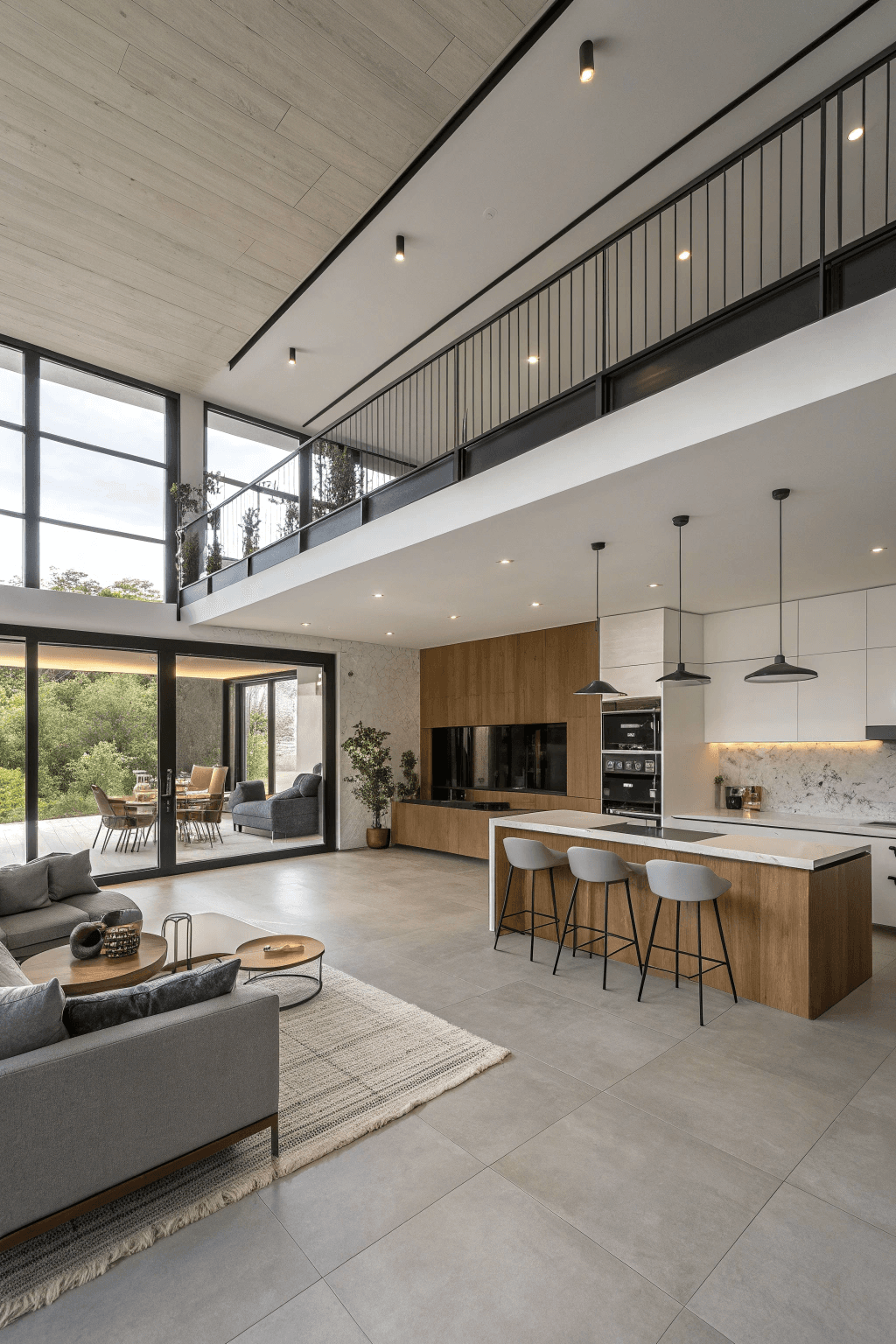 17 Creative Open Concept Kitchen Living Room Ideas