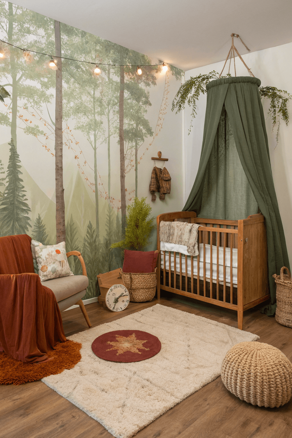 23 Creative Woodland Nursery Ideas