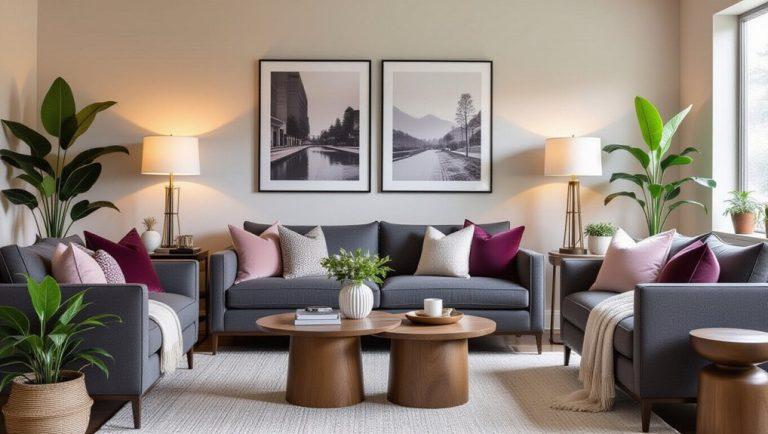 15 Dark Grey Couch Styling Ideas That Work