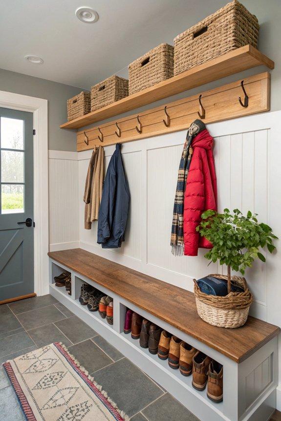 16 Mudroom Ideas That Keep Your Entryway Organized