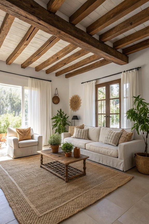 15 Earthy Living Room Ideas With Natural Materials