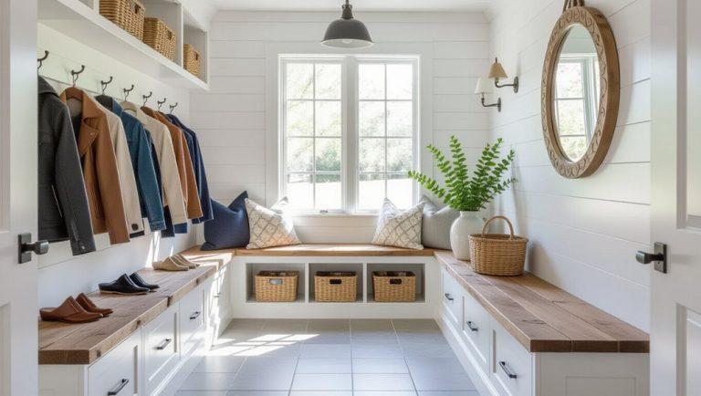16 Mudroom Ideas That Keep Your Entryway Organized