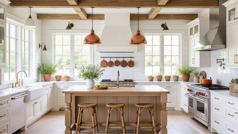 17 Modern Farmhouse Kitchens With Rustic Charm
