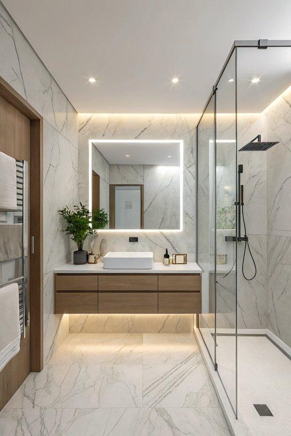 15 Modern Bathroom Design Ideas With Sleek Lines