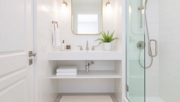 17 Tiny Bathroom Ideas That Are Surprisingly Stylish