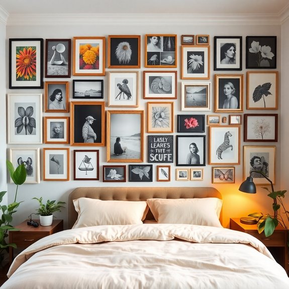 artistic home decor display