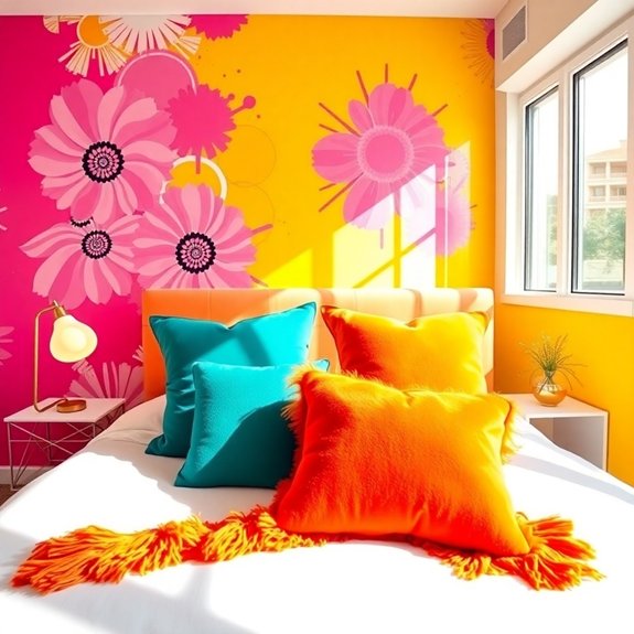 bright and bold hues