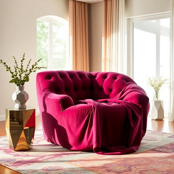 comfortable seating for relaxation