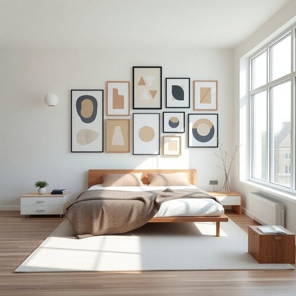 creative home decor arrangement