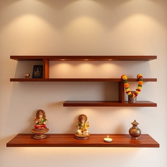 divine decor floating shelves