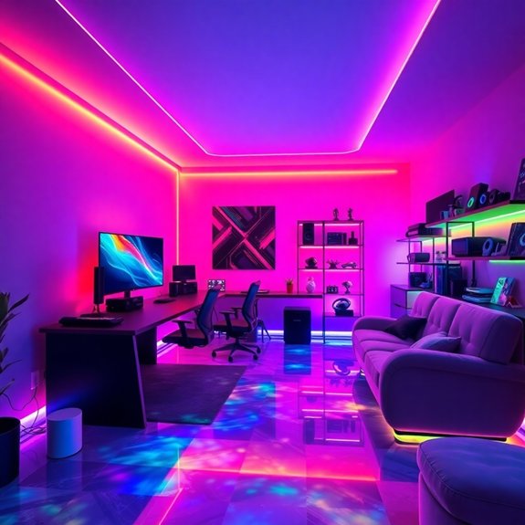 dynamic color illumination effects