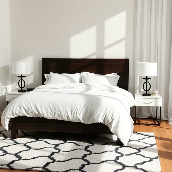 elegant monochrome interior design