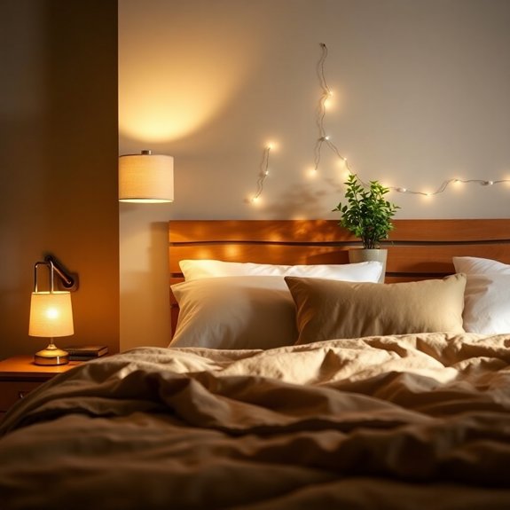 enhance ambiance with lighting