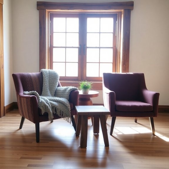 handcrafted natural timber frames