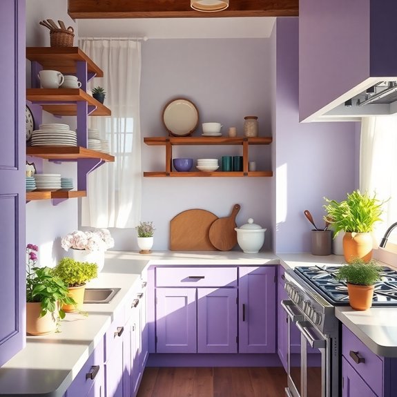 lavender garden invitation event