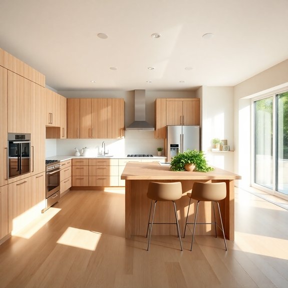 modern white oak styles