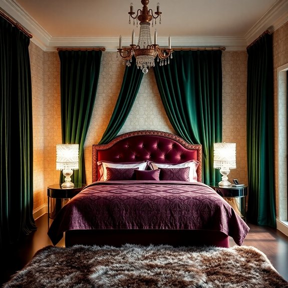 opulent textiles and materials