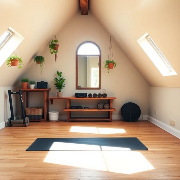 personal fitness space