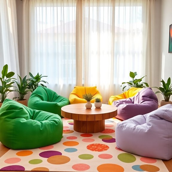 playful lounge seating options
