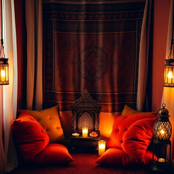 serene spiritual space design