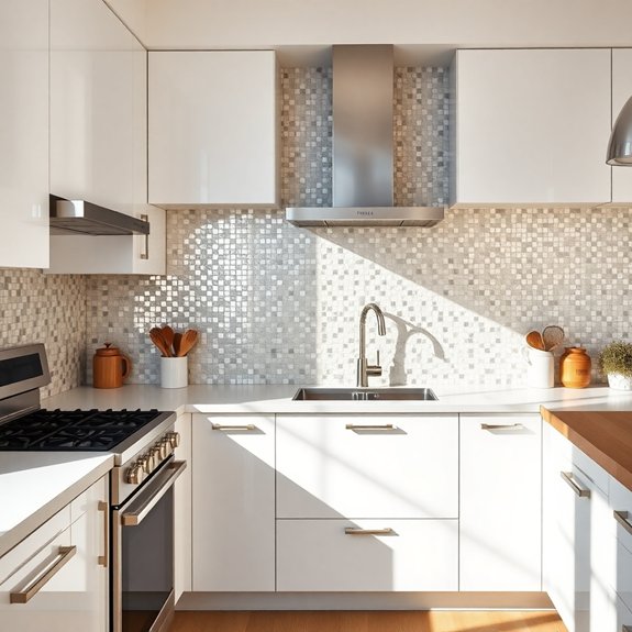 shiny decorative elements