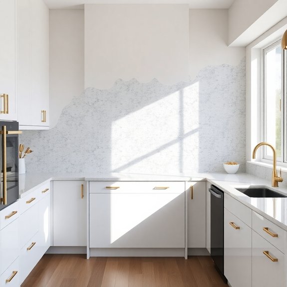 sophisticated terrazzo design