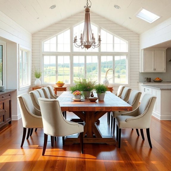 spacious modern living spaces