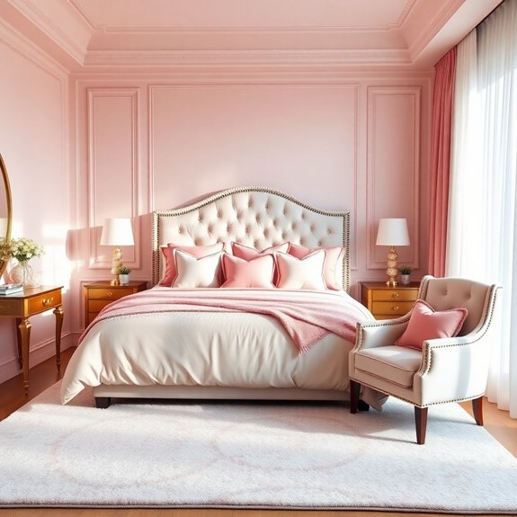 stylish pink area rugs