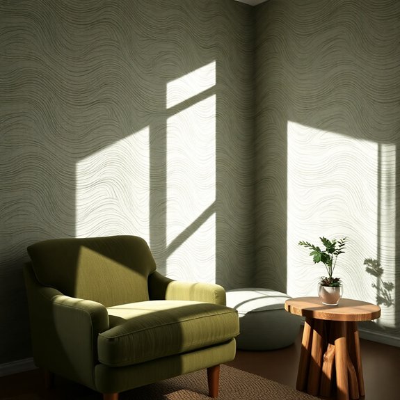 textured fabric wall covering