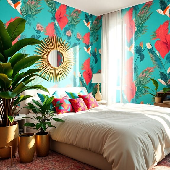 tropical plant sensory experience