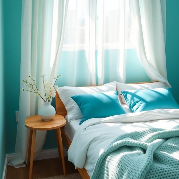 vibrant aqua serenity