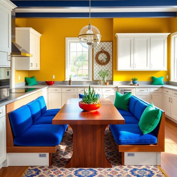 vibrant colorful highlights