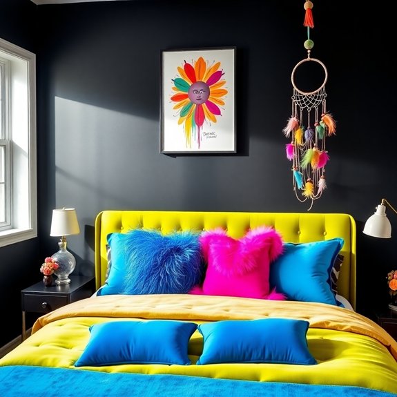 vibrant colorful style