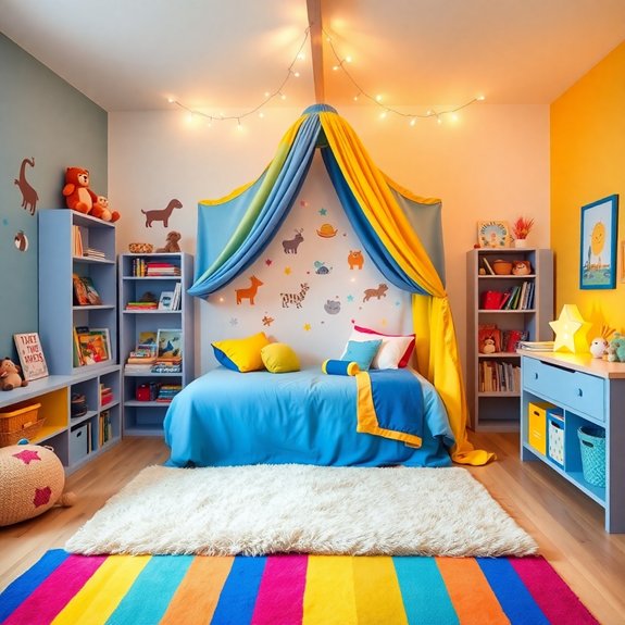 vibrant nighttime sanctuary