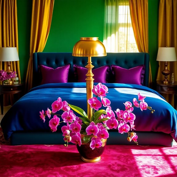 vibrant rich color palette
