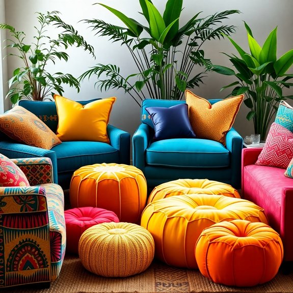 vibrant seating accessories collection