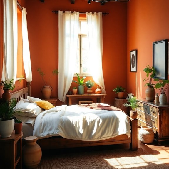 warm earthy clay aesthetic