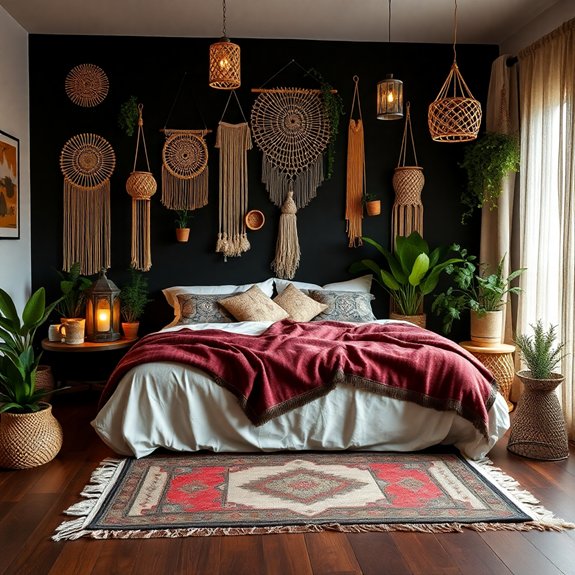 warm eclectic home aesthetic