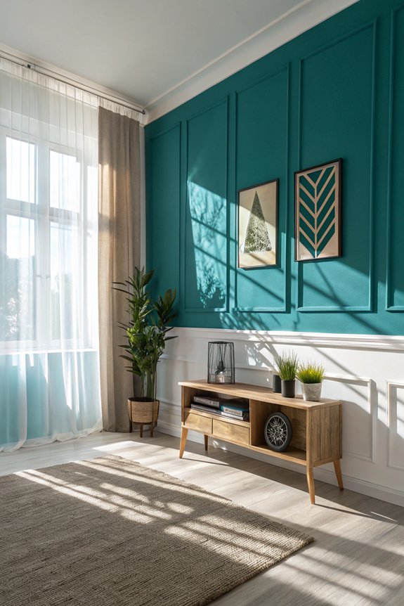 accent wall for transformation