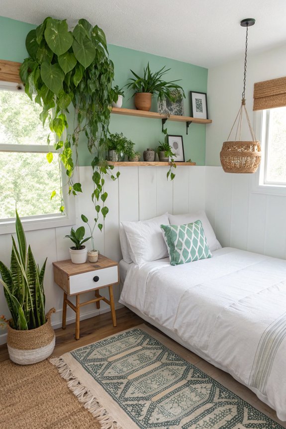 add plants for vibrancy