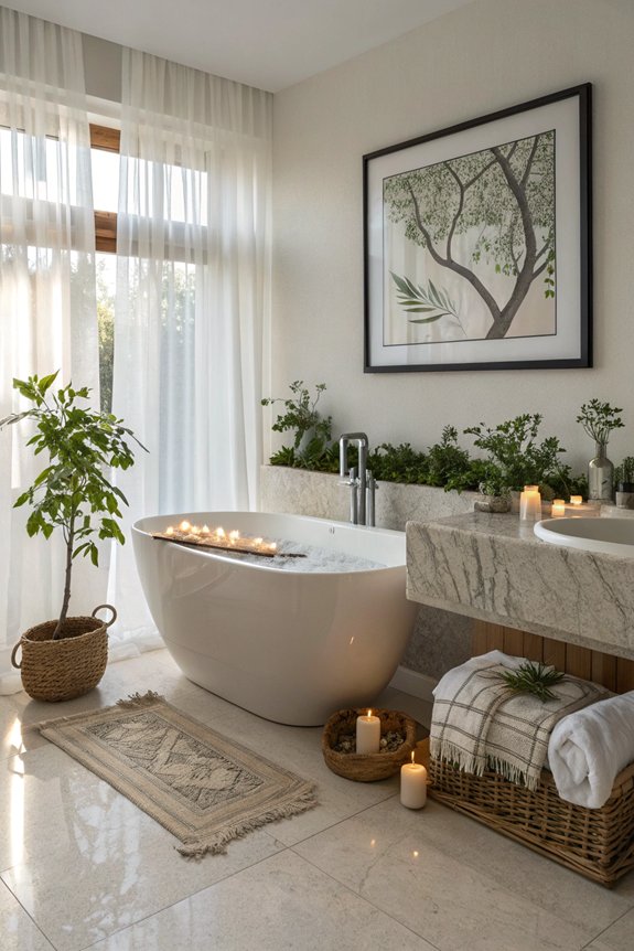 artistic decor for bathrooms