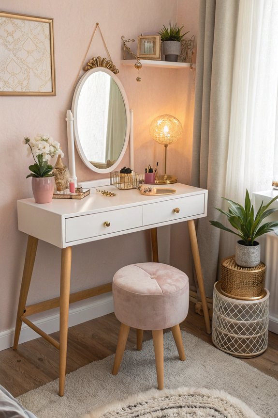 budget friendly small vanity solutions