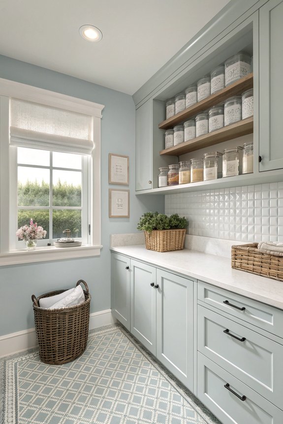 calming color palette choices